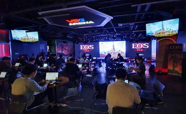 BluePosition Games เปิดตัวกิจกรรม Eos Red Media Showcase ที่ VSG Arena